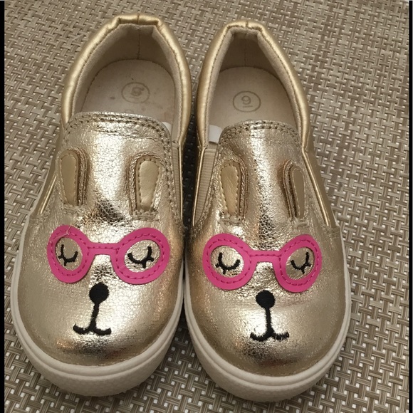 cat and jack gold shoes